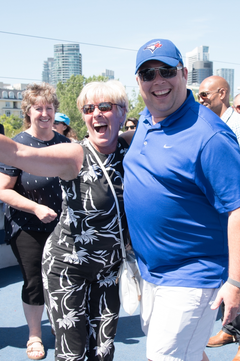 Brown & Beattie at ACMO Boat Cruise