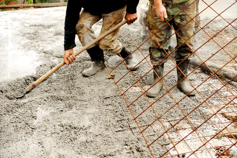 Leveling Concrete to Improve Site Drainage