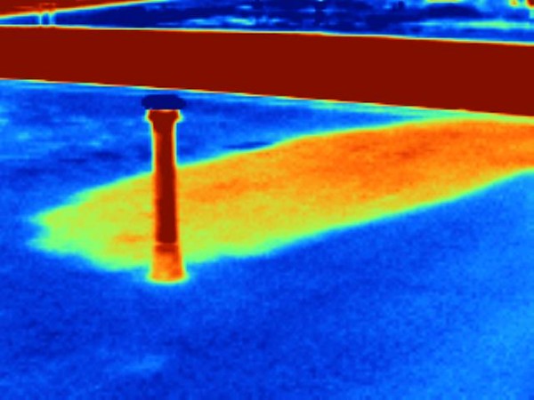 Roofing Project Flat Roof Thermal Scan