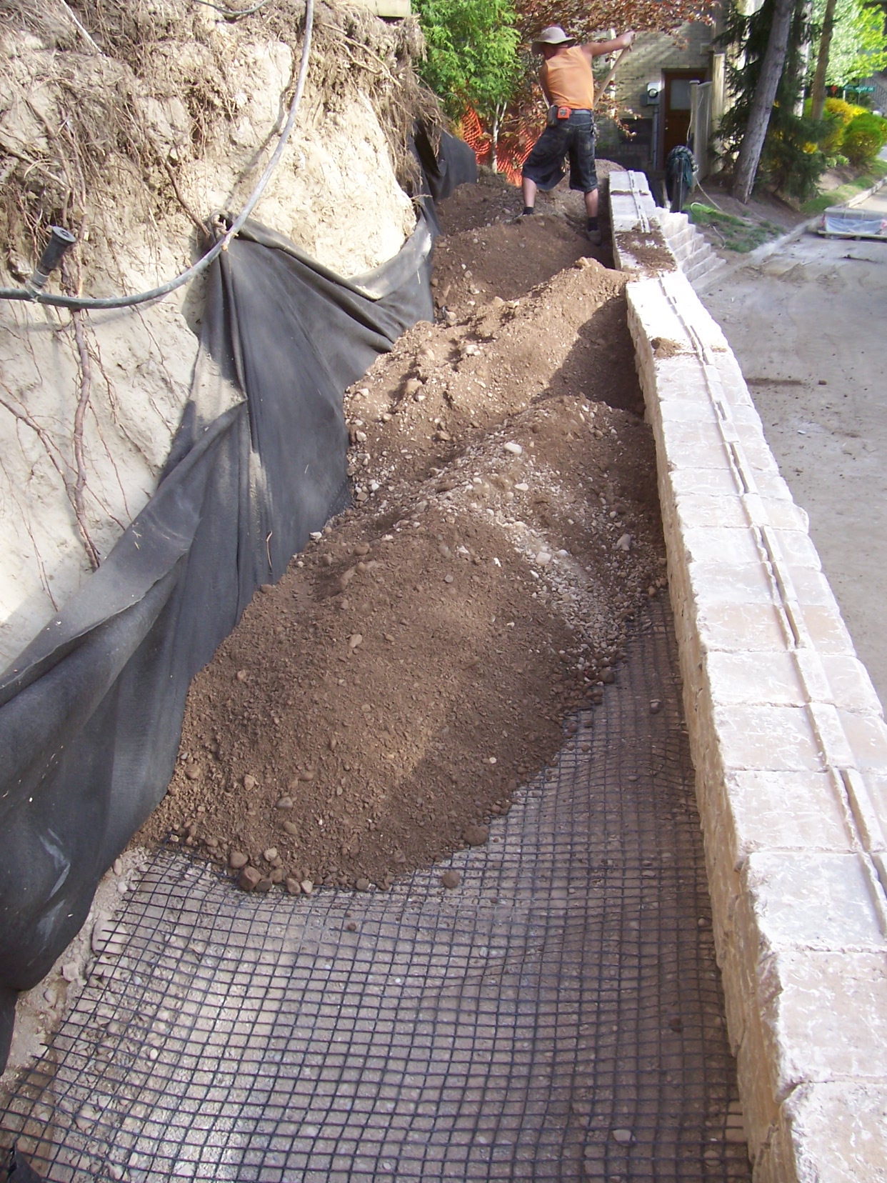 Retaining Wall Replacement 5