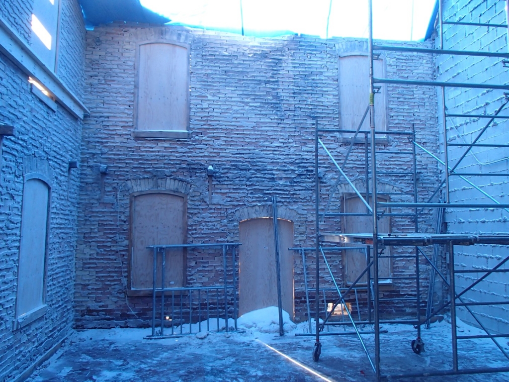Brick Veneer Roof Reconstruction