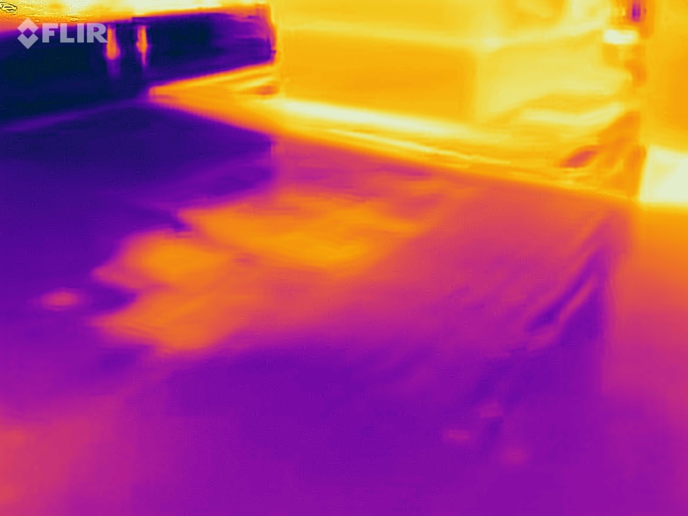 Roof Leakage Thermal Scan 2